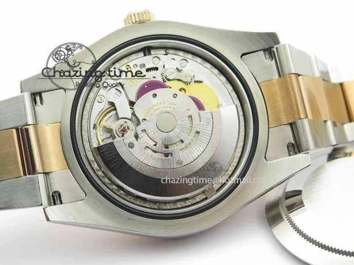 MiroTime 1218 Sleek DateJust II 41mm SS RG BP Maker Best Edition RG Roman Dial On SS RG Bracelet SA 3711